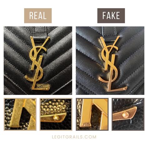 how to tell if a ysl bag is fake|authentic ysl dust bag.